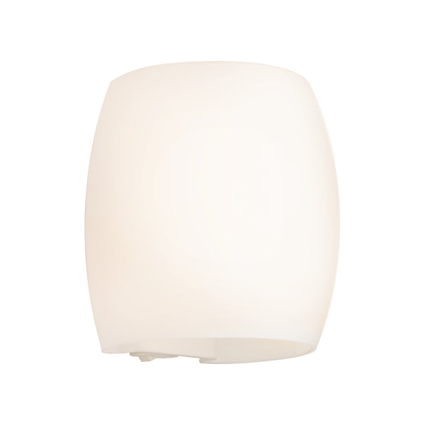 Linton White with White Modern Wall Light