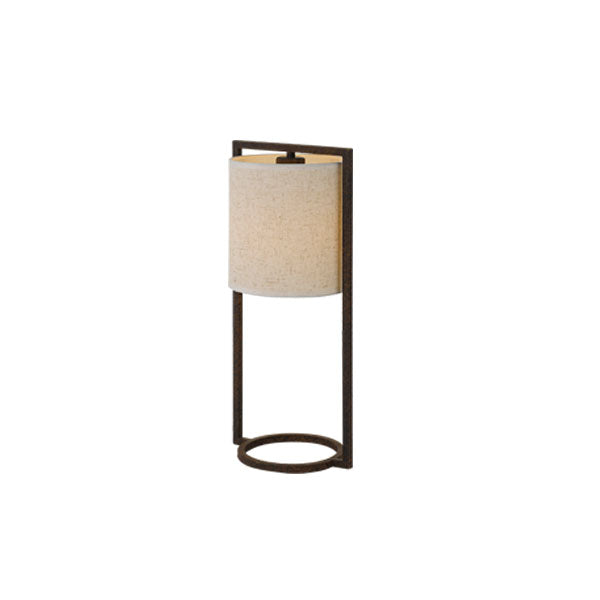 Loftus Rust and Sand Table Lamp