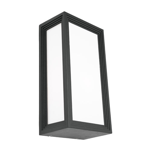 Lyon Exterior Rectangle Charcoal Bunker Light