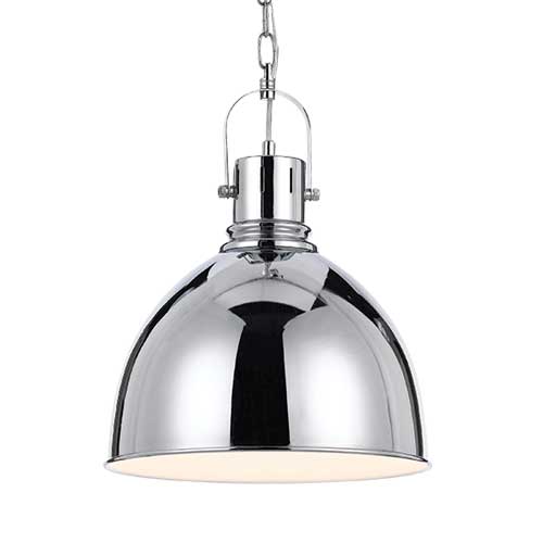 Market Chrome Industrial Pendant