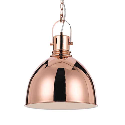 Market Copper Industrial Pendant