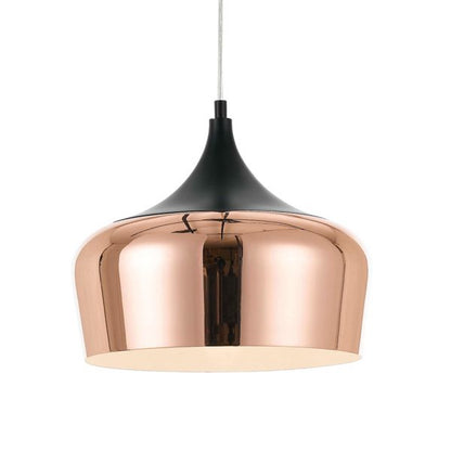 Polk 30 Copper and Black Modern Pendant