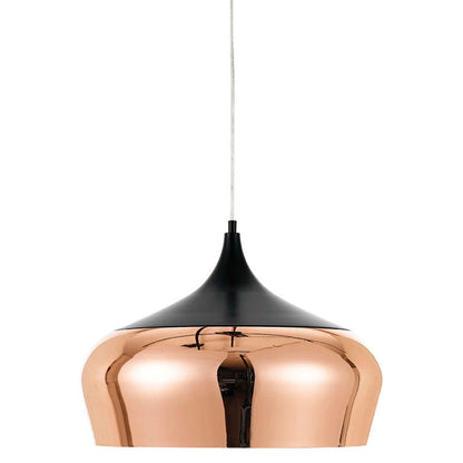 Polk 46 Copper and Black Modern Pendant