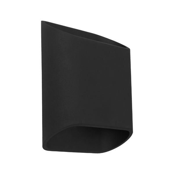 Sarina Black Contemporary Up/Down LED Exterior Wall Light