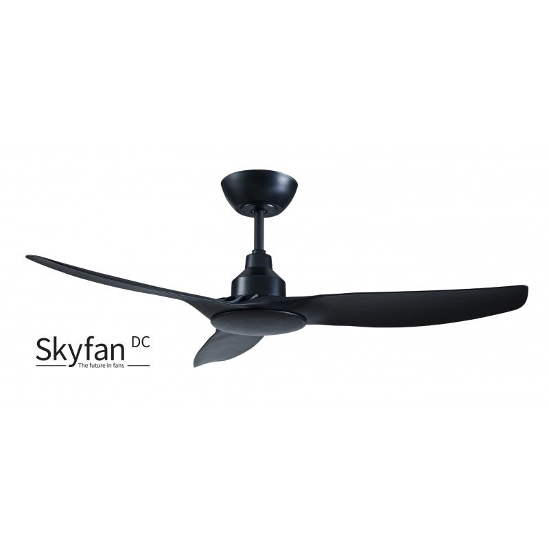 Skyfan 48"/1200mm 3 Blade Black DC Motor Glass Fibre Composite Ceiling Fan
