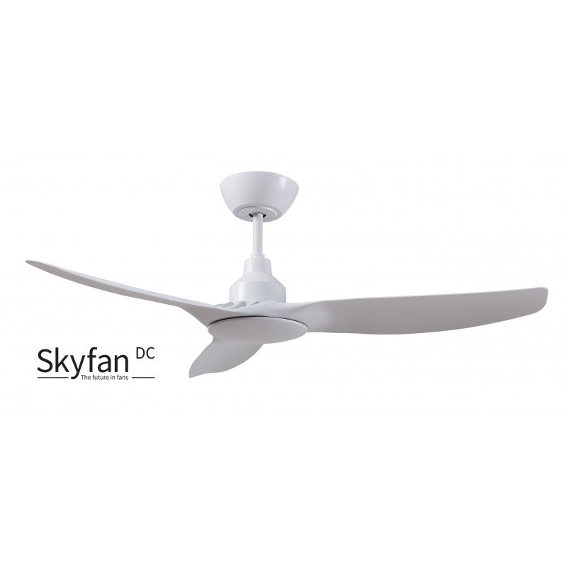 Skyfan 48"/1200mm 3 Blade White DC Motor Glass Fibre Composite Ceiling Fan