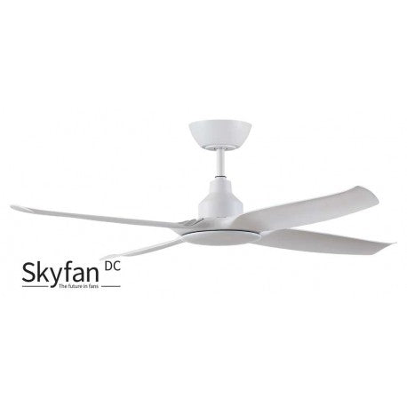 Skyfan 48&quot;/1200mm 4 Blade White DC Motor Glass Fibre Composite Ceiling Fan
