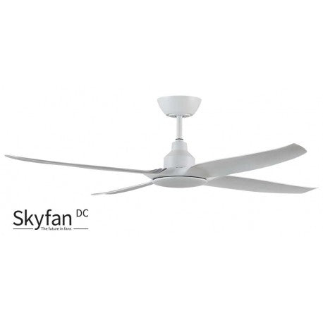 Skyfan 56&quot;/1400mm 4 Blade White DC Motor Glass Fibre Composite Ceiling Fan