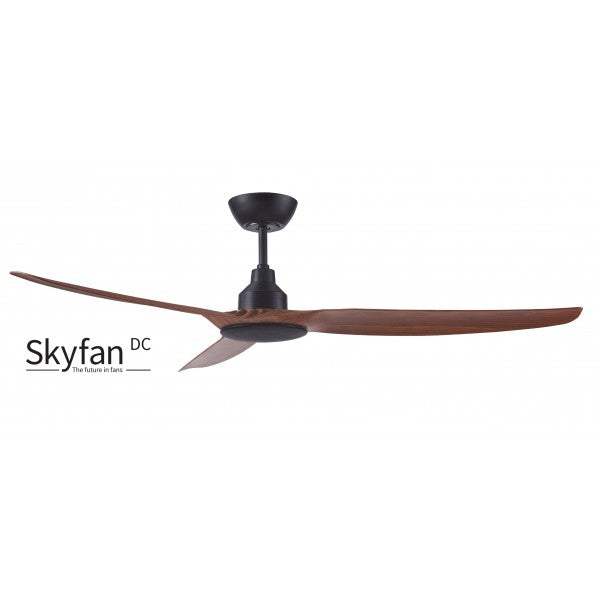 Skyfan 60&quot;/1500mm 3 Blade Teak and Black DC Motor Glass Fibre Composite Ceiling Fan