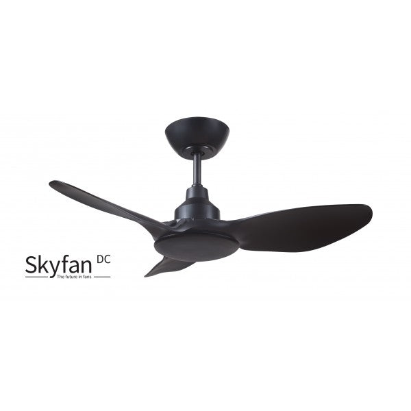 Skyfan 36"/900mm 3 Blade Black DC Motor Glass Fibre Composite Ceiling Fan