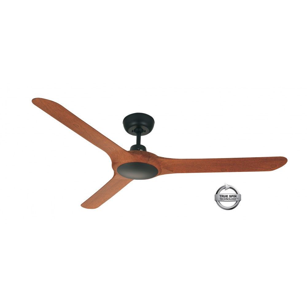 Spyda 62&quot;/1570mm 3-Blade Teak ABS Plastic Ceiling Fan By Ventair