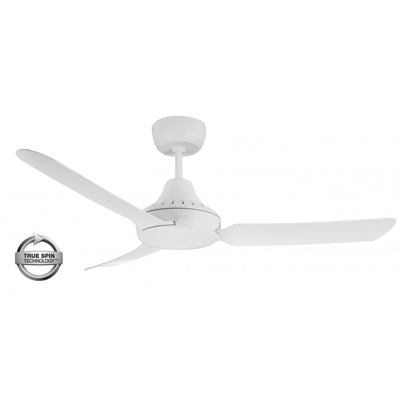 Stanza 48&quot;/1220mm White 3 Blade AC Ceiling Fan
