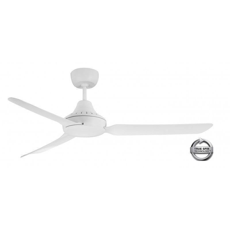 Stanza 56&quot;/1400mm White 3 Blade AC Ceiling Fan