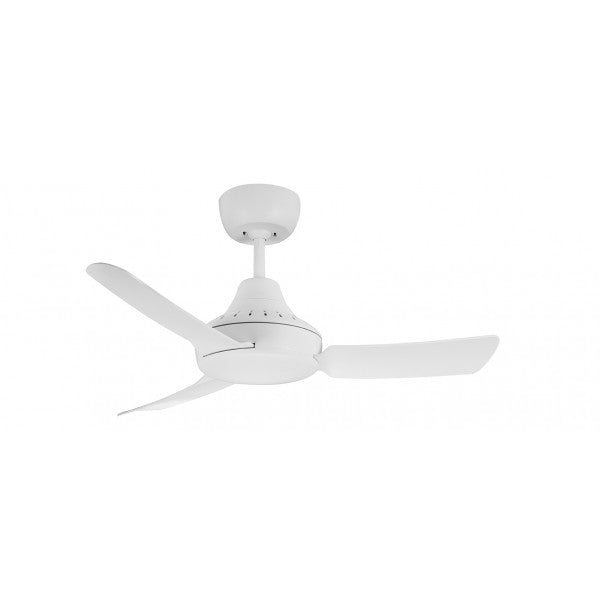 Stanza 36"/900mm White 3 Blade AC Ceiling Fan