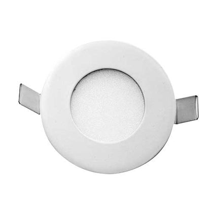 Stow White Round-850 Recessed LED Stair Fixture