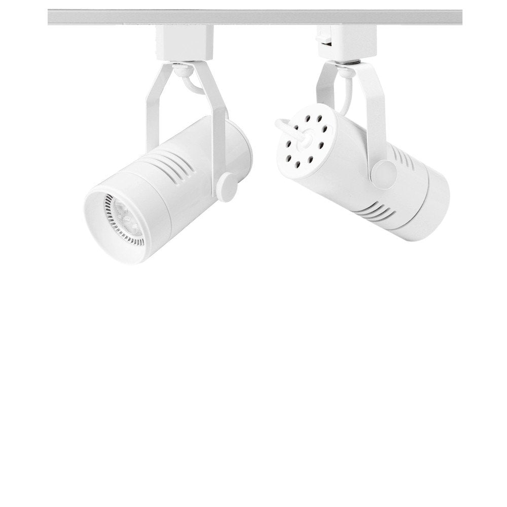 STR4863TC White Tri Colour GU10 LED Track Spotlight Head Local