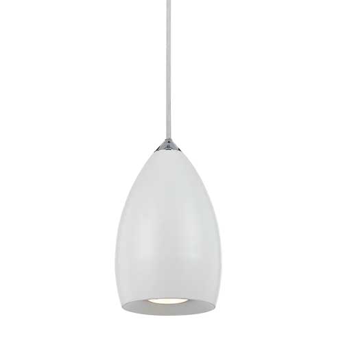 Tolosa 1 Light White LED Pendant