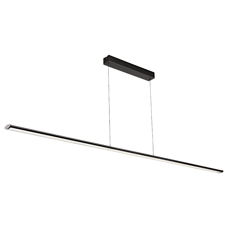 Vista 1800mm Black Linear Bar LED Pendant