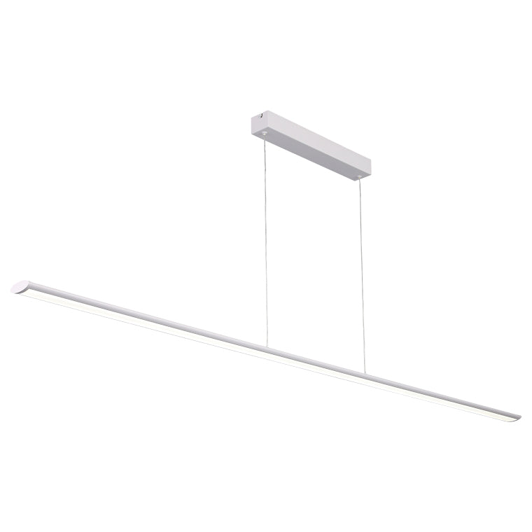 Vista 1800mm White Linear Bar LED Pendant